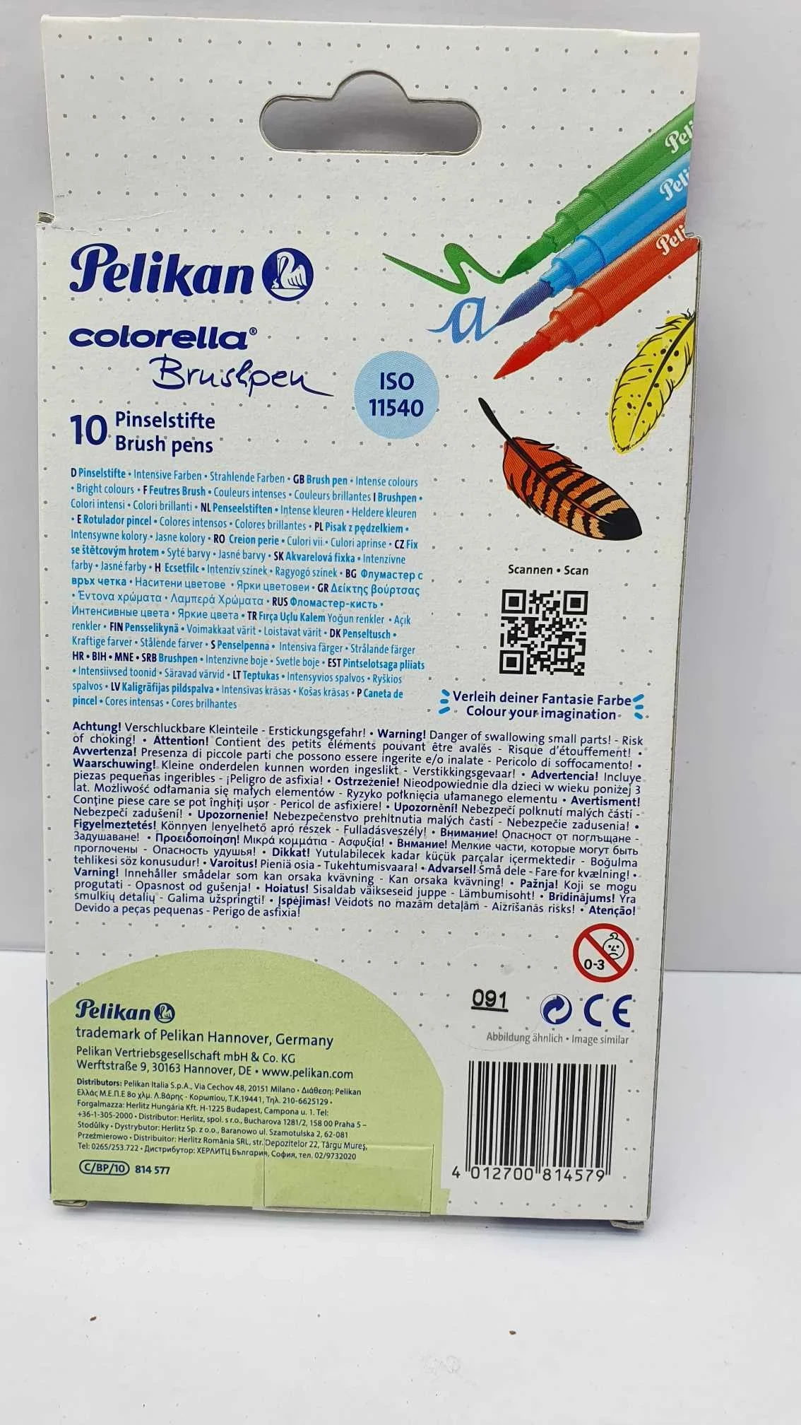 flamastry-pelikan-10-szt-colorella-brushpen-ean-gtin-4012700814579