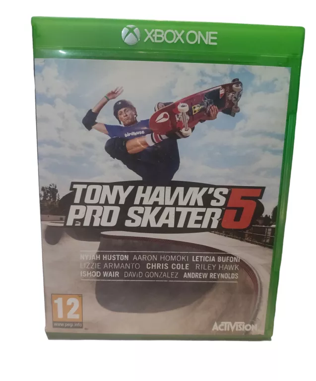 GRA XBOX ONE TONY HAWK;S PRO SKATER 5