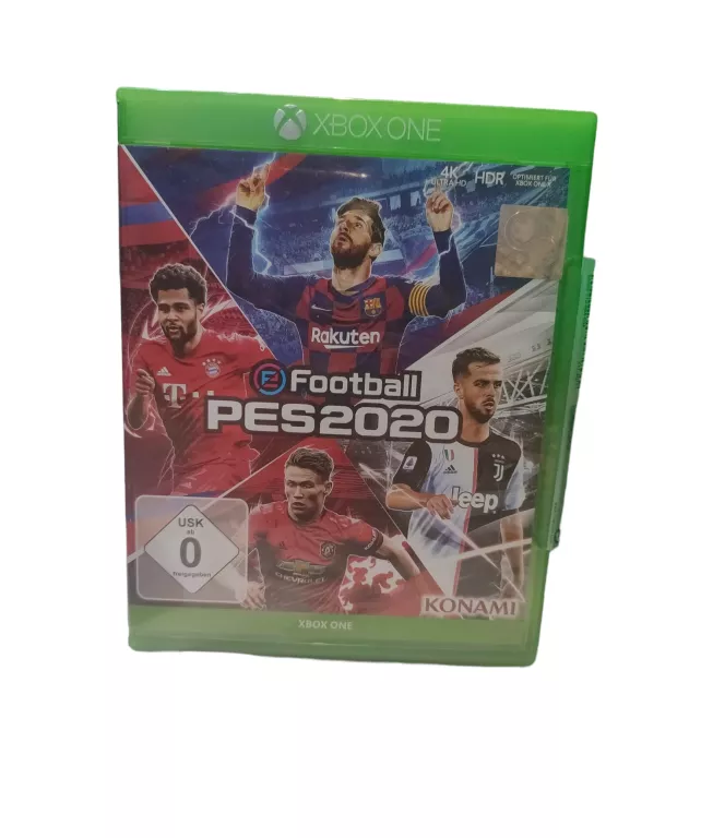 XBOX ONE FOOBALL PES2020