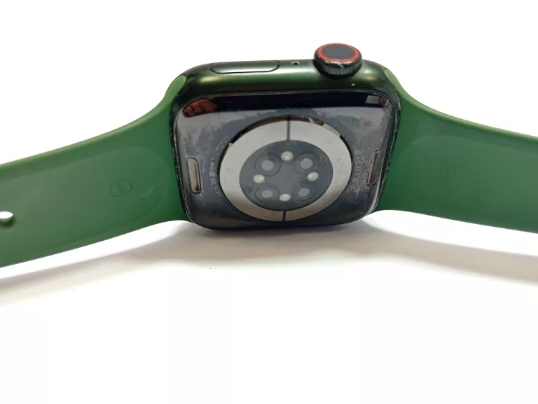 SMARTWATCH APPLE WATCH 7 GPS + CELLULAR 41MM ZIELONY/58 % BATERIA/