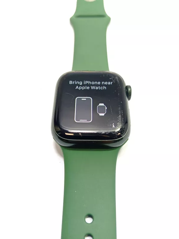 SMARTWATCH APPLE WATCH 7 GPS + CELLULAR 41MM ZIELONY/58 % BATERIA/