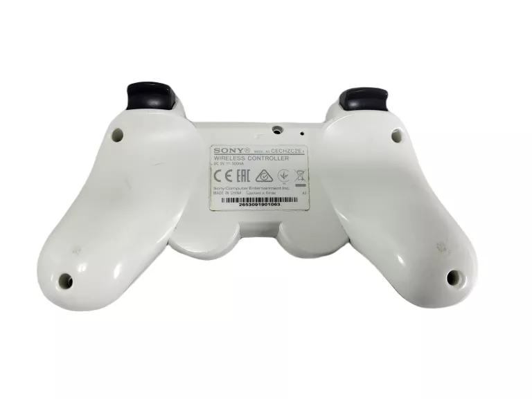 PAD DO PLAYSTATION 3 SONY CECHZC2E BIAŁY, KABEL