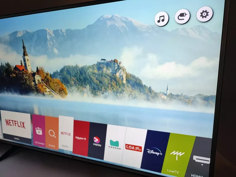 TELEWIZOR LG SMART 55UH605V 55 CALI
