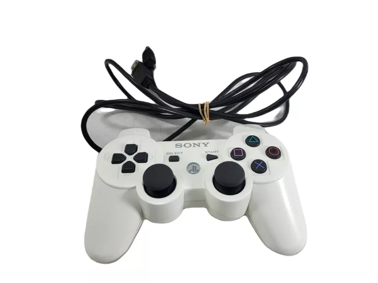 PAD DO PLAYSTATION 3 SONY CECHZC2E BIAŁY, KABEL