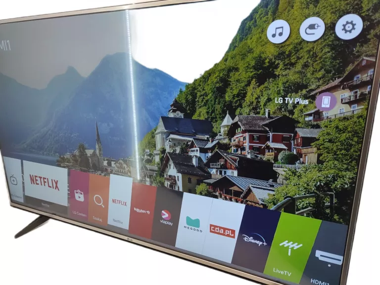 TELEWIZOR LG SMART 55UH605V 55 CALI