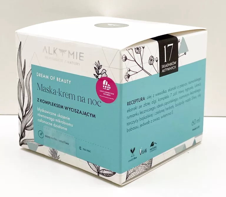 ALKEMIE WYCISZAJĄCA MASKA-KREM NA NOC 60 ML
