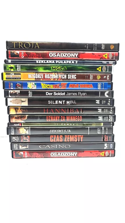 ZESTAW 15 FILMÓW DVD