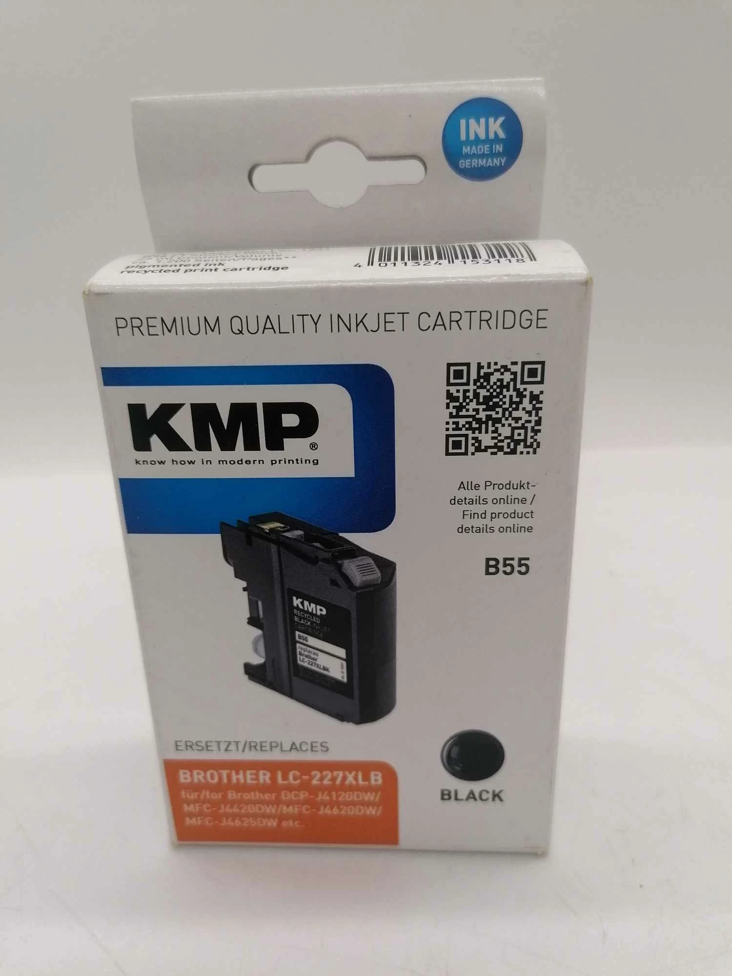 tuszwklad-atramentowy-kmp-b55-do-brother-lc-227-komplet-producent-kmp