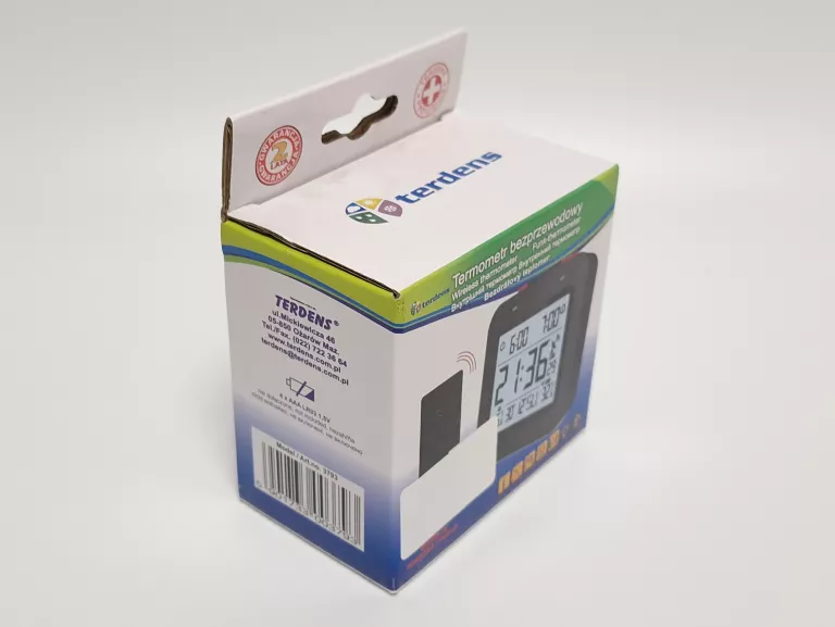 TERMOMETR ELEKTRONICZNY ZEW./WEW TERDENS .