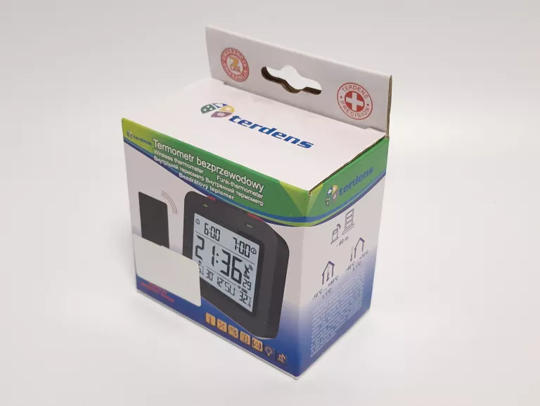 TERMOMETR ELEKTRONICZNY ZEW./WEW TERDENS .