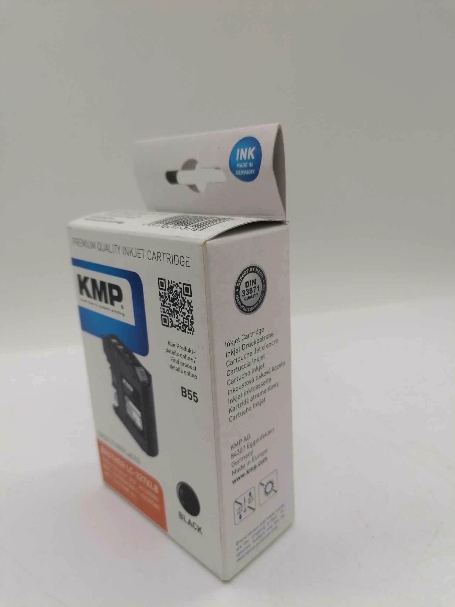 tuszwklad-atramentowy-kmp-b55-do-brother-lc-227-komplet-kolor-czarny-black