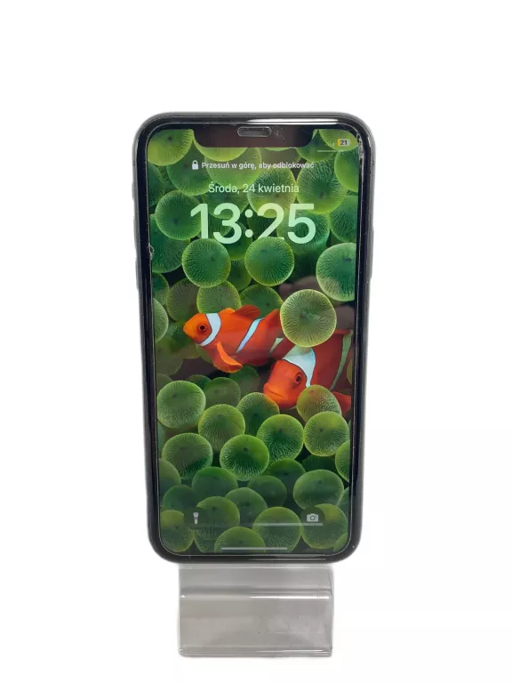 TELEFON APPLE IPHONE 11 64GB CZARNY KONDYCJA BATERII 88%
