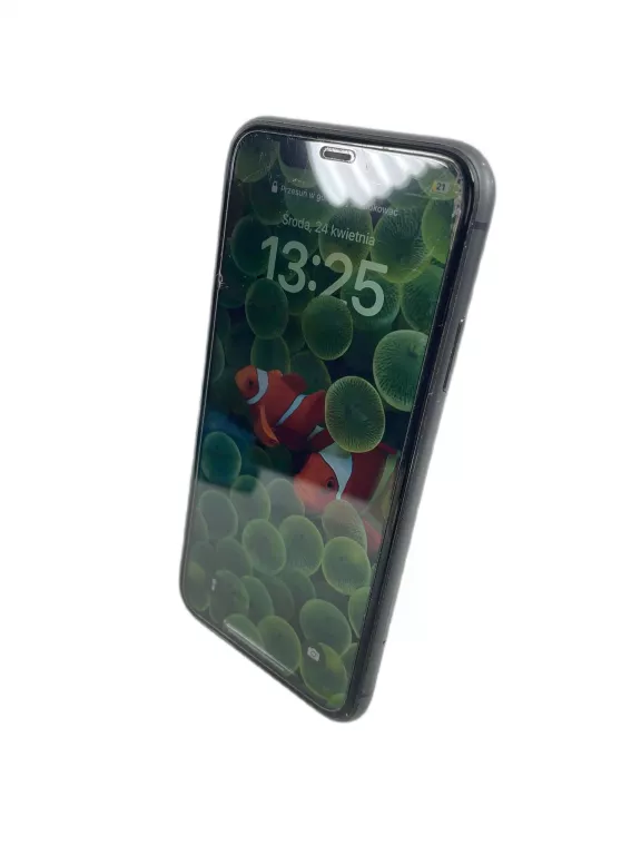 TELEFON APPLE IPHONE 11 64GB CZARNY KONDYCJA BATERII 88%
