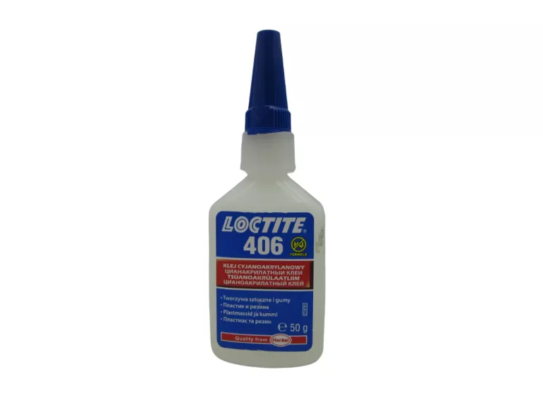 KLEJ BŁYSKAWICZNY CYJANOAKRYLOWY LOCTITE 406 50GR
