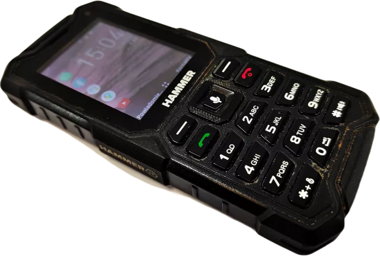 TELEFON KOMÓRKOWY HAMMER 5 SMART  512 MB / 4 GB CZARNY 4G (LTE)
