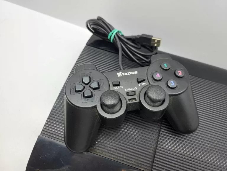 KONSOLA PS3 SUPER SLIM PAD NIEORGINALNY KABEL HDMI I ZASILAJACY