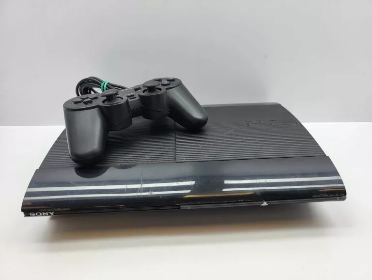 KONSOLA PS3 SUPER SLIM PAD NIEORGINALNY KABEL HDMI I ZASILAJACY