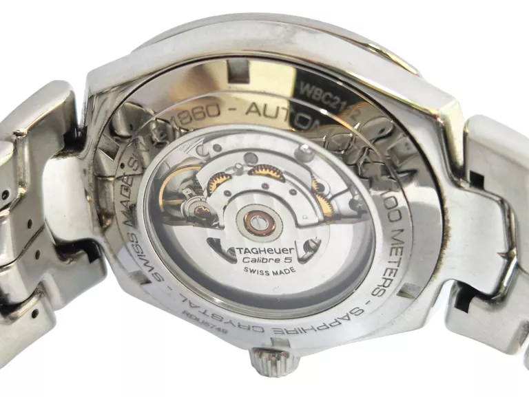 ZEGAREK AUTOMATYCZNY TAG HEUER LINK CALIBRE 5 WBC2112.BA0603