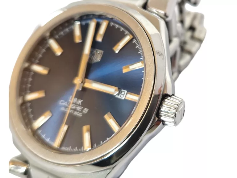 ZEGAREK AUTOMATYCZNY TAG HEUER LINK CALIBRE 5 WBC2112.BA0603