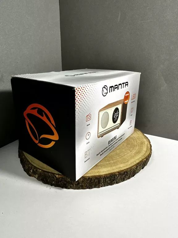 RADIOBUDZIK MANTA RIMINI RDI912W BIAŁY KOMPLET