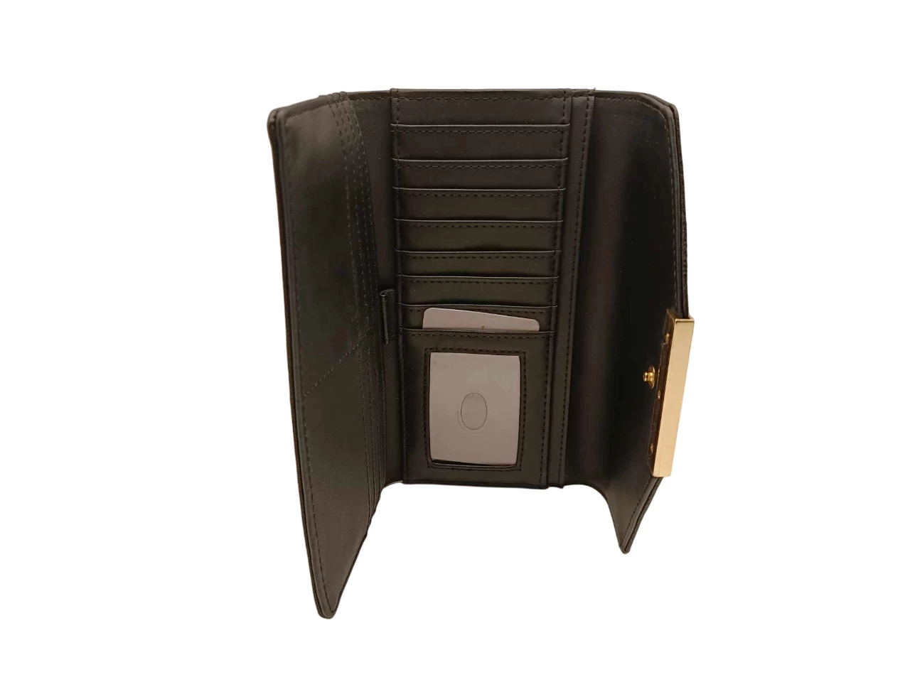 portfel-duzy-nine-west-czarny-ze-zlotym-logo-marka-nine-west