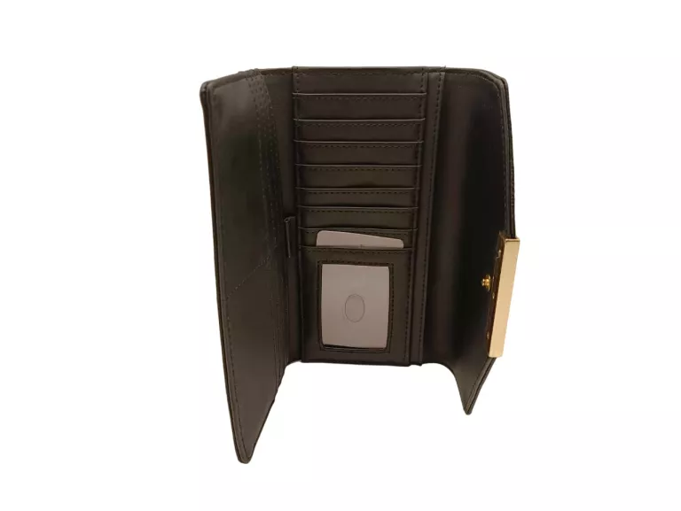 portfel-duzy-nine-west-czarny-ze-zlotym-logo-marka-nine-west