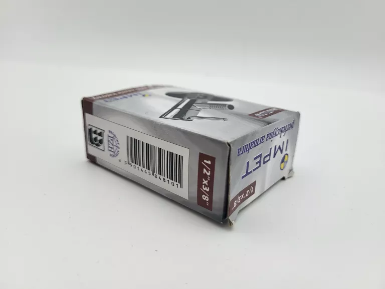 ZAWÓR KULOWY KĄTOWY ANTYKAM 1/2" X 3/8" IMPET BEST FLOW