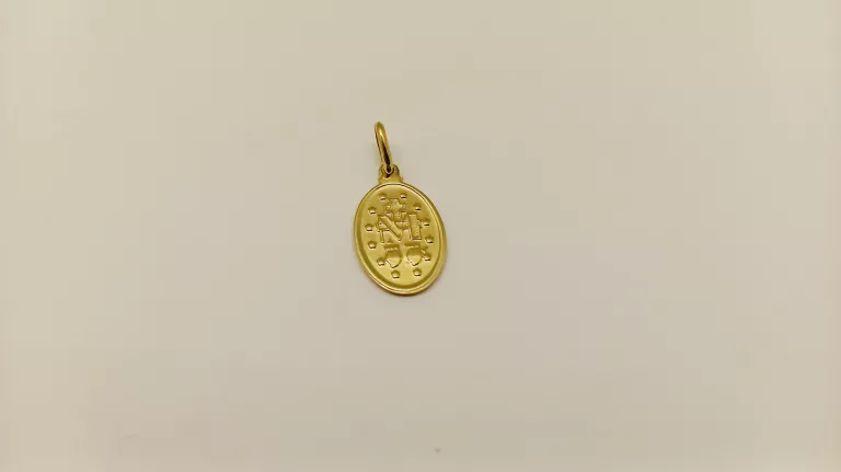 PIĘKNA ZŁOTA ZAWIESZKA MATKA BOSKA 585 1.02G