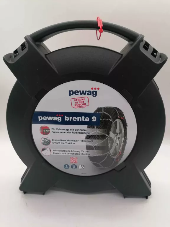 ŁANCUCHY ŚNIEGOWE PEWAG BRENTA 9 JAK NOWY