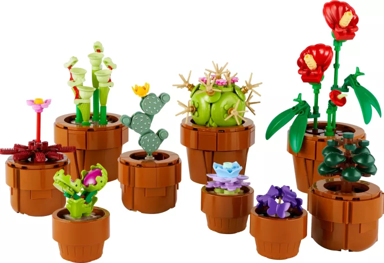 LEGO ICONS KWIATY W DONICZKACH MAŁE ROŚLINKI 10329 BOTANICAL COLLECTION