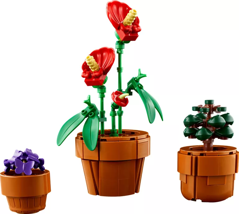 LEGO ICONS KWIATY W DONICZKACH MAŁE ROŚLINKI 10329 BOTANICAL COLLECTION