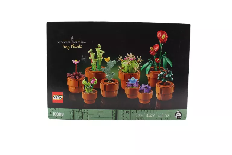 LEGO ICONS KWIATY W DONICZKACH MAŁE ROŚLINKI 10329 BOTANICAL COLLECTION