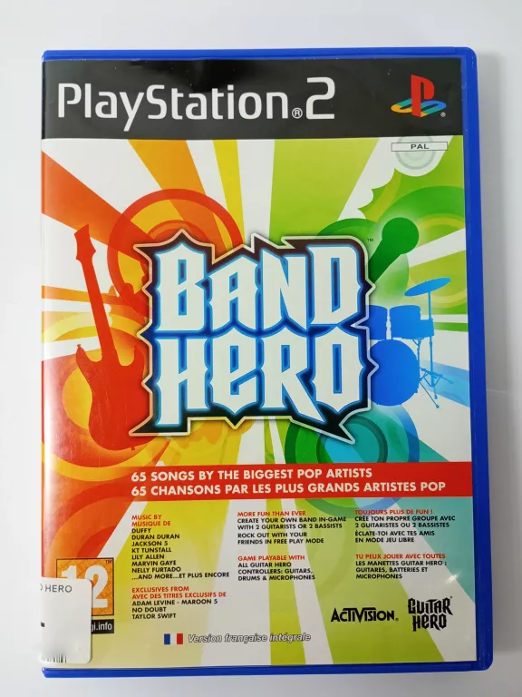GRA PS2 BAND HERO