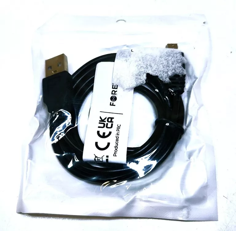 KABEL USB-MINI USB 1.0M 1A FOREVER CZARNY W WORECZKU