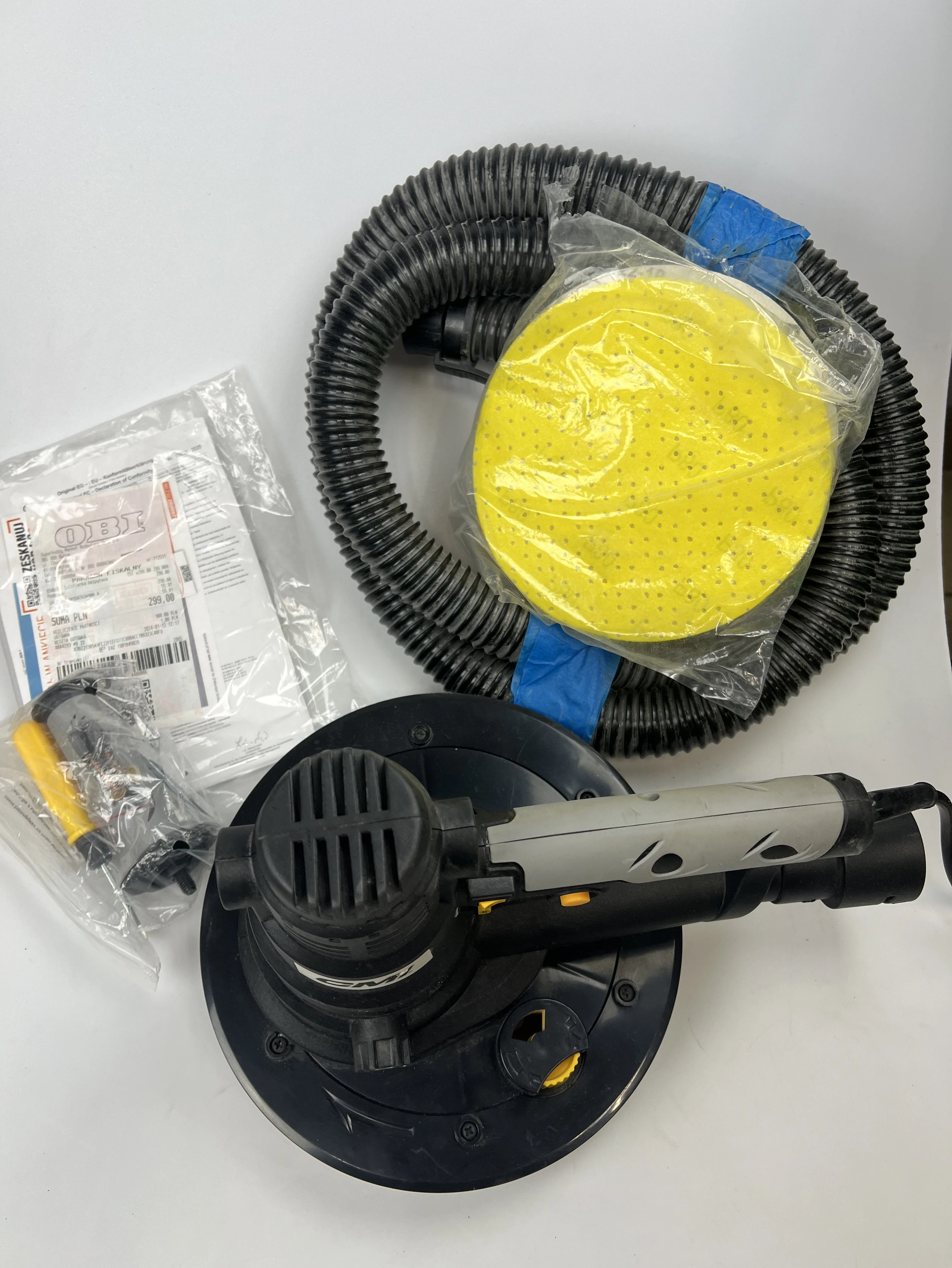 szlifierka-bezpylowa-cmi-c-tbs-750w-180mm-komplet-stan-bdb-fv-stan-uzywany