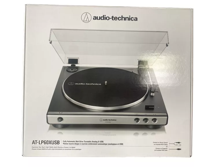 GRAMOFON AUDIO-TECHNICA AT-LP60XUSB CZARNY