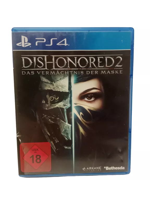 GRA DISHONORED 2 PS4