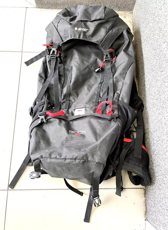 PLECAK HI-TEC ROCK 65 38377-BLK/H R RED