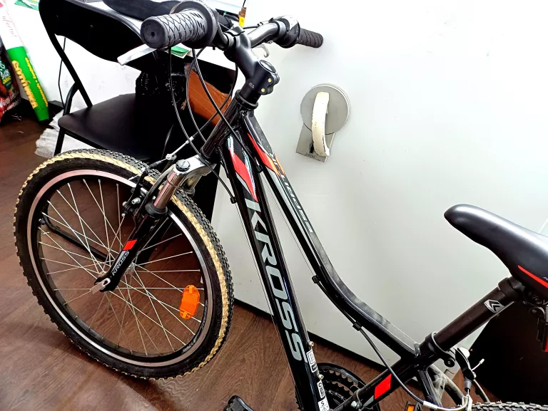 ROWER MTB KROSS ESPRIT JR RAMA 12 CALI KOŁO 24 " CZARNY STAN BDB!