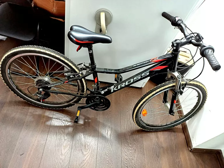 ROWER MTB KROSS ESPRIT JR RAMA 12 CALI KOŁO 24 " CZARNY STAN BDB!