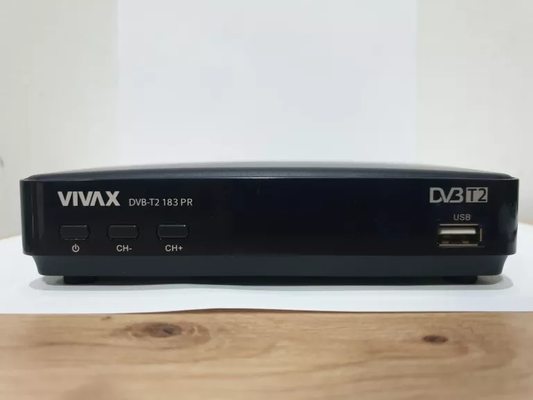 VIVAX DEKODER TELEWIZYJNY TUNER DVB-T2/HEVC 183PR