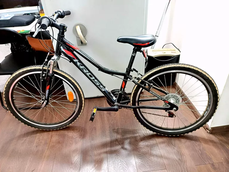 ROWER MTB KROSS ESPRIT JR RAMA 12 CALI KOŁO 24 " CZARNY STAN BDB!
