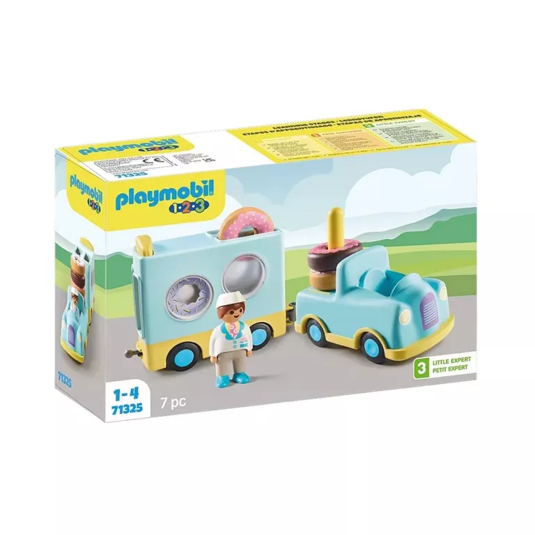 PLAYMOBIL SZALONY DONUT TRUCK SORTER AUTO FIGURKA 1