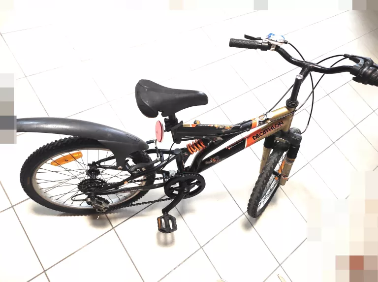 ROWER DZIECIĘCY DECATLON ROCKRIDER 20JS 20" + KASK DZIECIĘCY