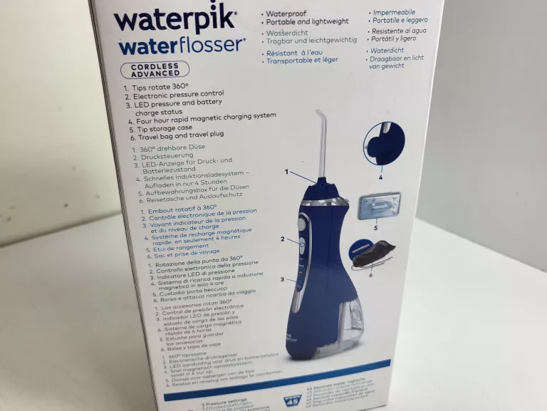 IRYGATOR BEZPRZEWODOWY WATERPIK WP-560 EU BIAŁY