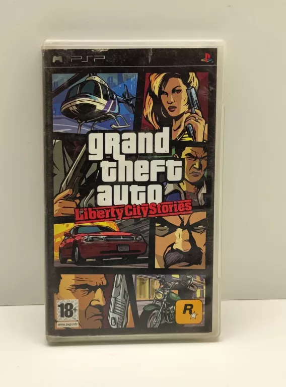 GRA PSP GRAND THEFT AUTO LIBERTY CITY STORIES