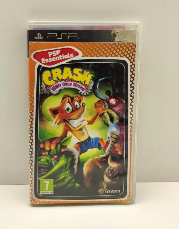 GRA PSP CRASH BANDICOOT MIND OVER MUTANT