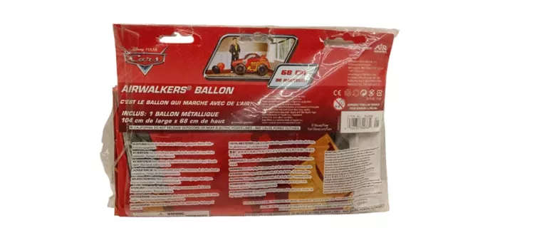 BALON FOLIOWY "CARS ZYGZAK MCQUEEN"