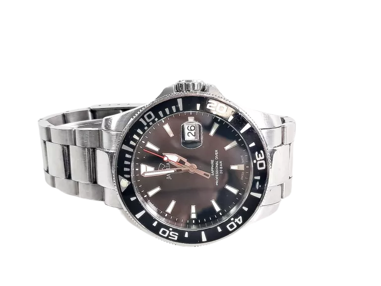 ZEGAREK MĘSKI JAGUAR EXECUTIVE DIVER J860/D NA BRANSOLECIE SREBRNY