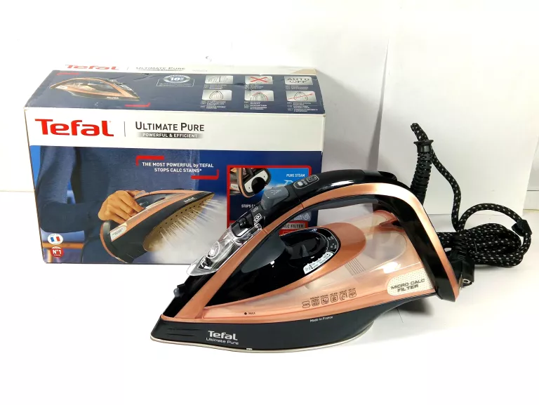 ŻELAZKO PAROWE TEFAL ULTIMATE PURE FV9845 3200W